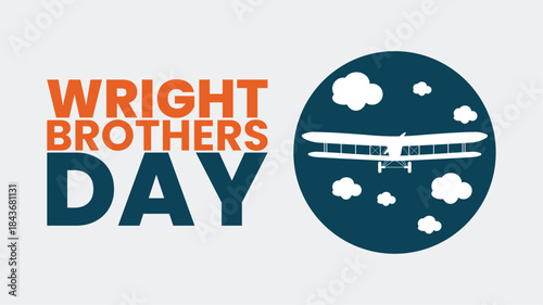 Wright Brothers Day Celebrating the Pioneers of Flight design