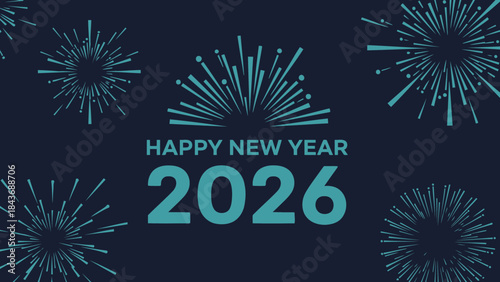 Abstract geometric pattern with blue and white swirls, clean minimalist design