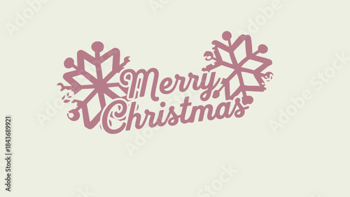 Clean vector art of a minimalist Christmas tree rendered with flat geometric shapes and subtle shading.