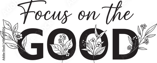 Motivational Quote Typography T-Shirt Design on White Background