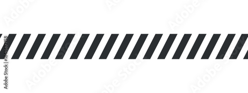 Horizontal black stripes on a white background a simple graphic pattern