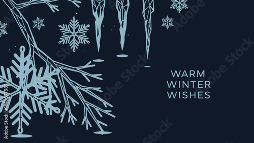 Minimalist abstract composition of intersecting lines in black and white, modern graphic art