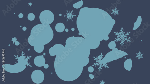 Concentric circles with a soothing blue and green gradient, representing calm and flow in abstract art.