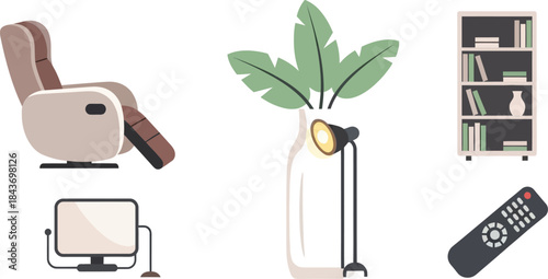 set of kitchen utensils