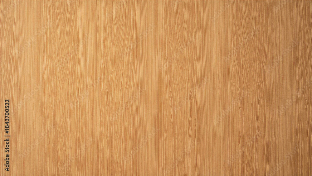 Naklejka premium Light brown wood grain background texture