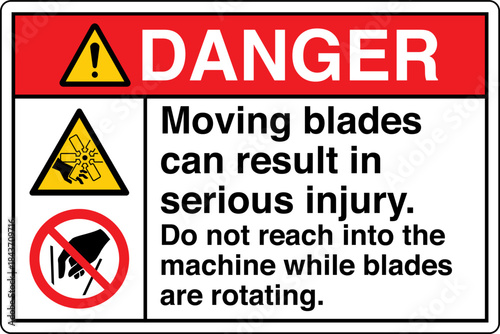 Safety Sign Signage DANGER Mo...