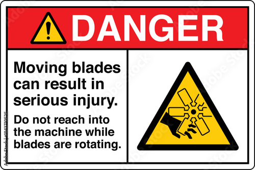 Safety Sign Signage DANGER Mo...