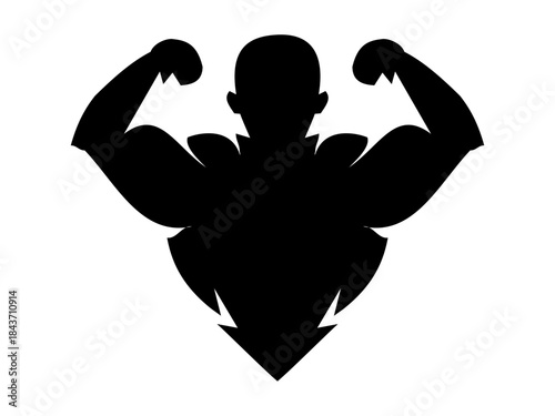 Fitness Gym Icon for Workout, Training, and Healthy Lifestyle Design