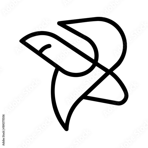 A black screen with a small white dot in the center