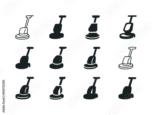 Cleaning Logo Variations. Cleaning. Icon set. Set Logo of cleani