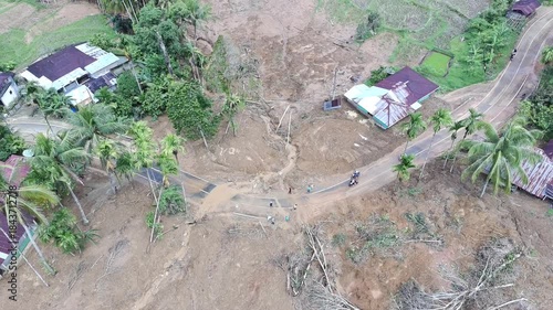 housing was destroyed by flooding