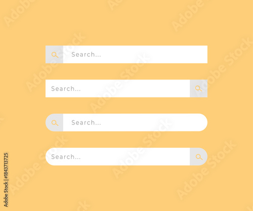 Search Bar websites, ui design, web site, design, vector