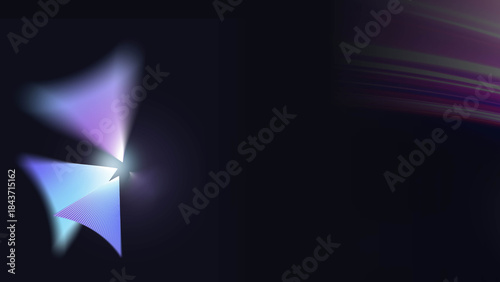 Fototapeta Naklejka Na Ścianę i Meble -  Modern Abstract Background with Colorful Objects - New Pattern Background