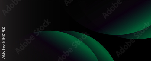 Abstract green circle elegant background vector illustration for banner business product presentations. eps 10