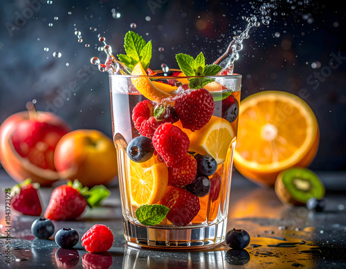 Refreshing Fruit Splash