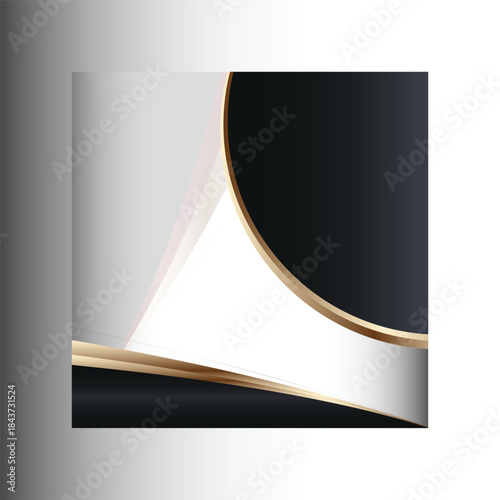 Creative Social Media Post Design with Modern Flat Style