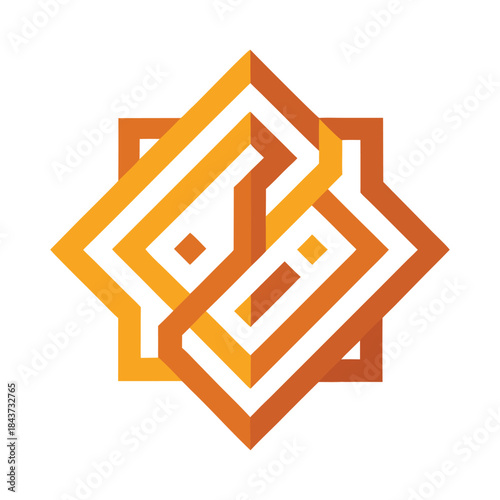 house symbol made of paper