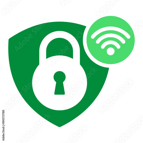 Wireless Security Icon