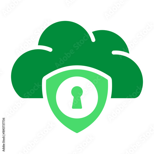 Cloud Security Icon