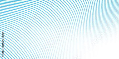 Abstract blue wave lines pattern on white background with godd space for your text art. element line design noise curve nice