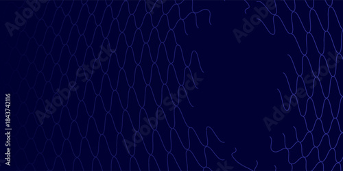 Abstract net background blue Mesh texture for fishing nets. Seamless sport vector smooth art good simple pattern