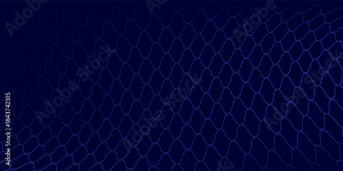 Abstract net background blue Mesh texture for fishing nets. Seamless sport vector smooth art good simple