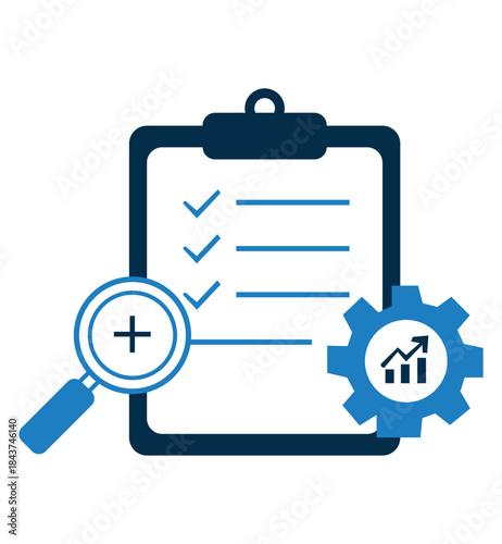 Quality Assessment & Data Entry Icon