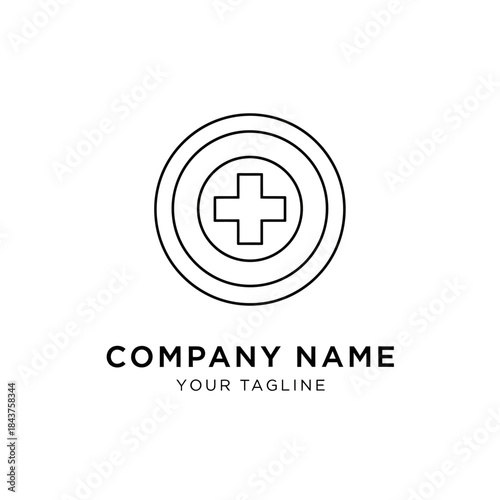medical company logo design
