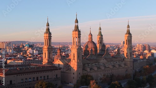 Wallpaper Mural El Pilar vista aérea amanecer Torontodigital.ca