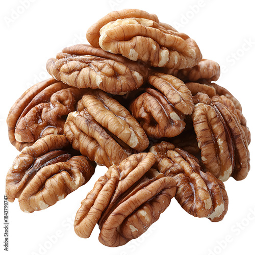 Pecan nuts cluster image