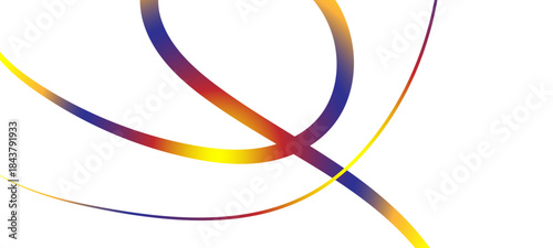 Background with Gradient Color Lines Graphic for Covers, Posters and Layout Shapes. Vector 3D blue and green caterpillar	abstract background with colorful lines