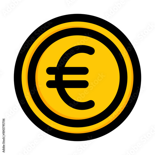 Euro Coin Icon