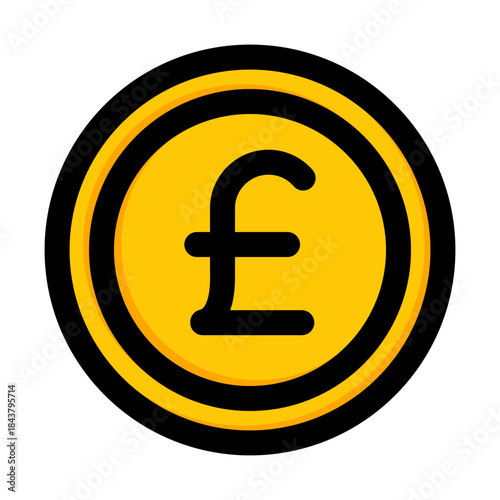 Pound Coin Icon