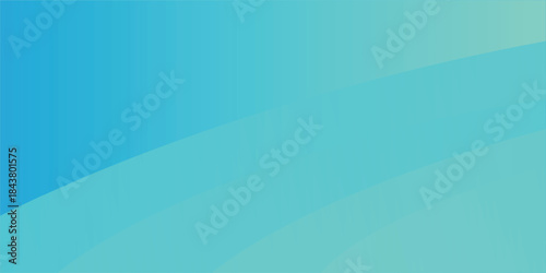 Calm Blue Gradient Background With Curved Ribbon Design For Digital Graphics And Presentations