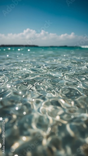 blue water and waves