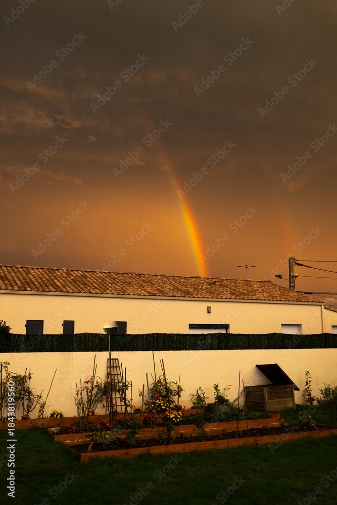 Fototapeta premium Arc en ciel