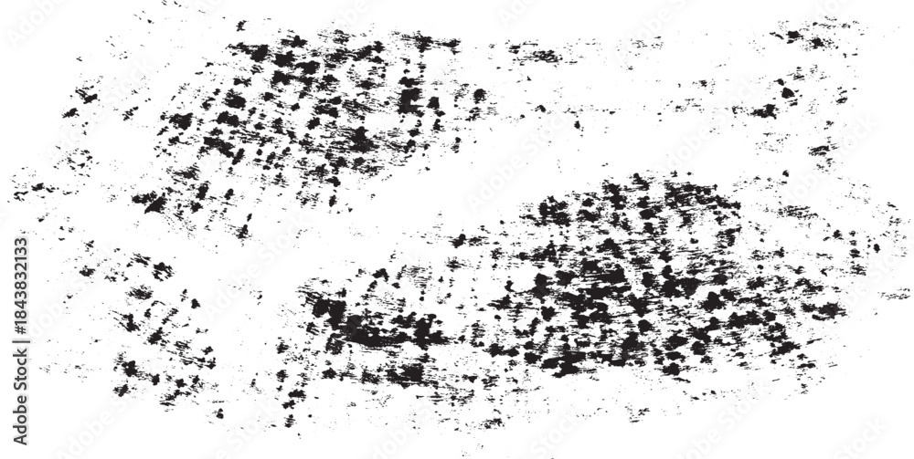 Fototapeta premium Black and white vector pattern of chaotic pencil scribbles and lines. Background template. Hand drawn illustration. EPS10.