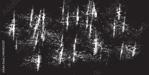 Black and white vector pattern of chaotic pencil scribbles and lines. Background template. Hand drawn illustration. EPS10.