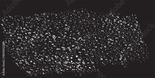 Abstract vector noise. Small particles of debris and dust. Distressed uneven background. Grunge with fine grains isolated on white background. Vector illustration. EPS10.