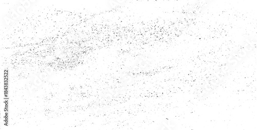 Abstract vector noise. Small particles of debris and dust. Distressed uneven background. Grunge with fine grains isolated on white background. Vector illustration. EPS10.