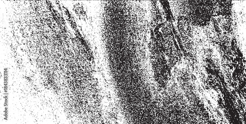 Vector brush stroke texture. Distressed uneven grunge background. Abstract vector illustration. Overlay over any design to create interesting effect and depth. Black isolated on white. EPS10