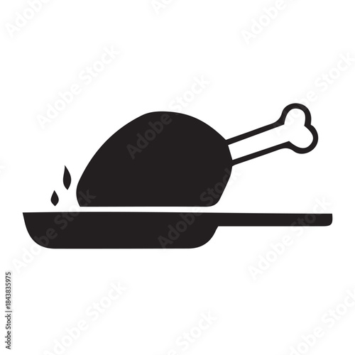 Baseball cap and bat vector icon illustration