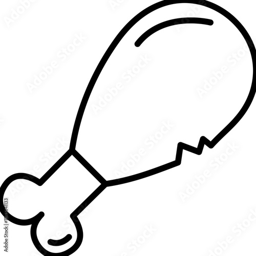 Chicken Leg Icon