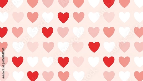 Minimal seamless heart pattern.