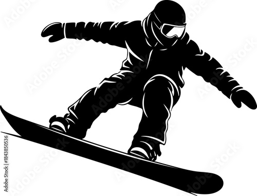 Skateboarding Tricks Silhouette Set – Dynamic Skater Action Poses