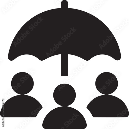 Insurance protection icon