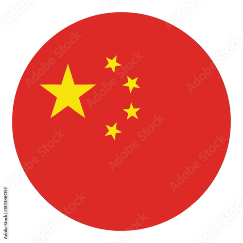 China national flag representing country