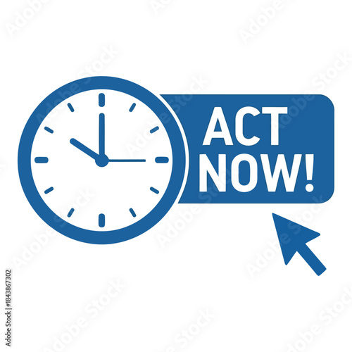 Take immediate action with clock and cursor