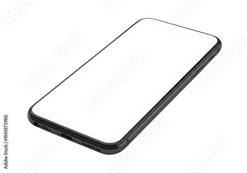 Wallpaper Mural Modern smartphone with white screen Torontodigital.ca