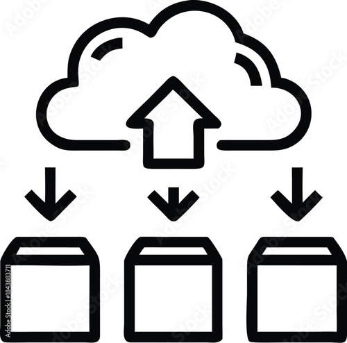 Cloud Storage and Data Synchronization Concept